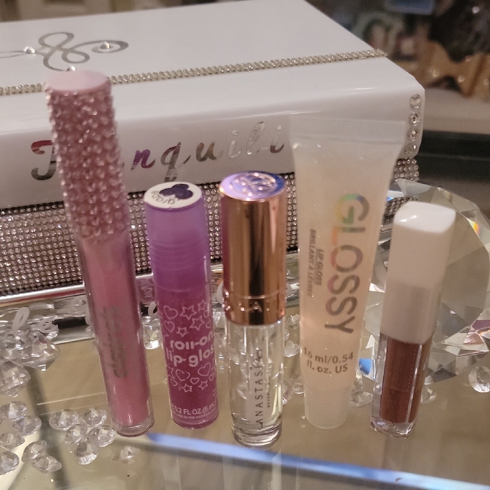 Anastasia Clear Lip Gloss Set. All brand new!